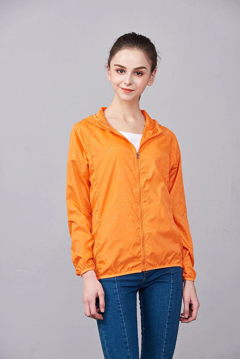 Unisex Waterproof Hiking Jacket – Quick-Dry Outdoor Windbreaker